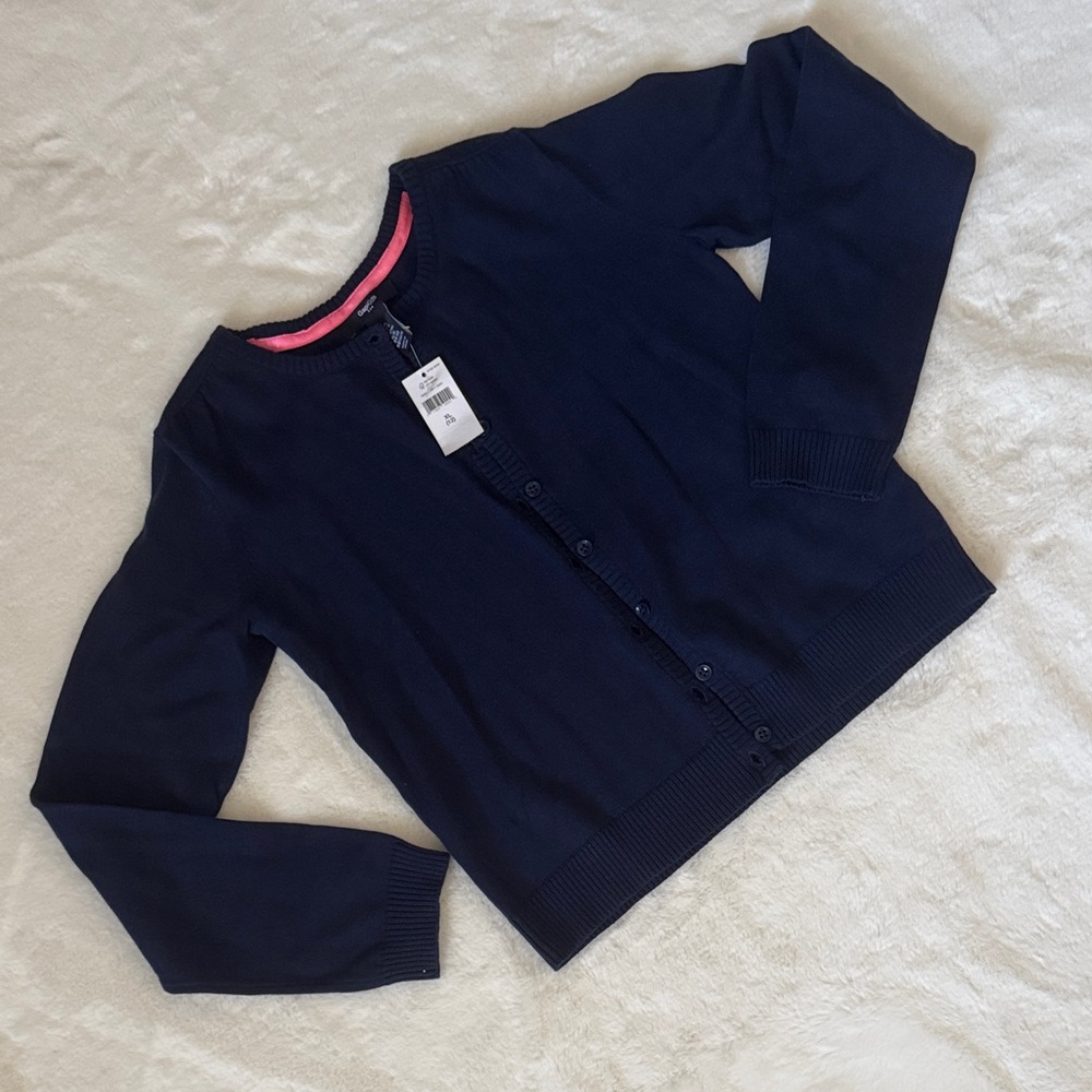 GAP Navy Blue Girl's Cardigan NWT